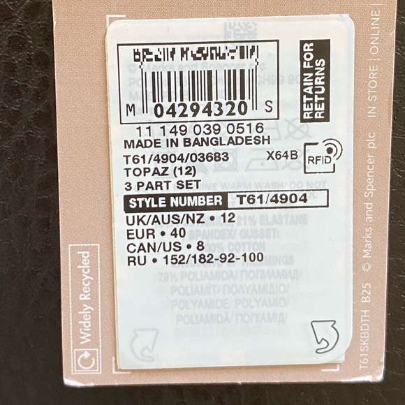 NEW Laser Cut Seamless Thongs Set of 2 (no visible panty line, smooth) - Picture 4 of 4